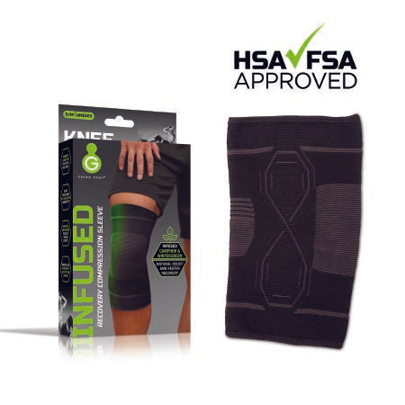 Knee Support Green Drop Small / Medium Pull-On Thigh Circumference Left or Right Knee