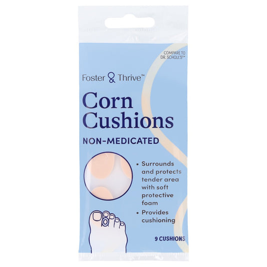 Corn Cushion Foster & Thrive One Size Fits Most Adhesive Backing Toe