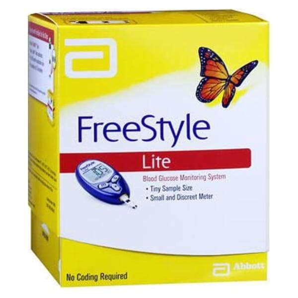 Blood Glucose Meter Freestyle Freedom 5 Second Results Stores up to 400 Results No Coding Required