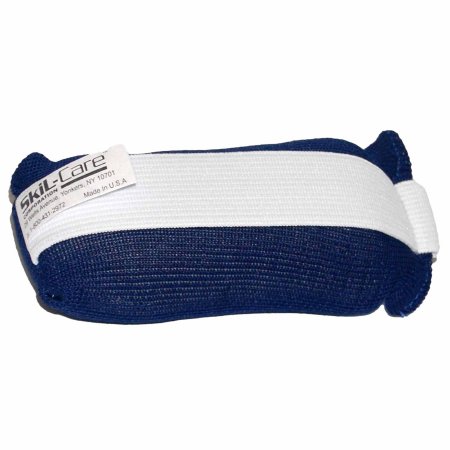 Finger Contracture Cushion Skil-Care Adult One Size Fits Most Left or Right Hand Blue