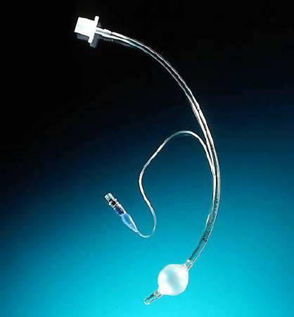 Cuffed Endotracheal Tube Hi-Lo Curved 6.0 mm Adult Murphy Eye