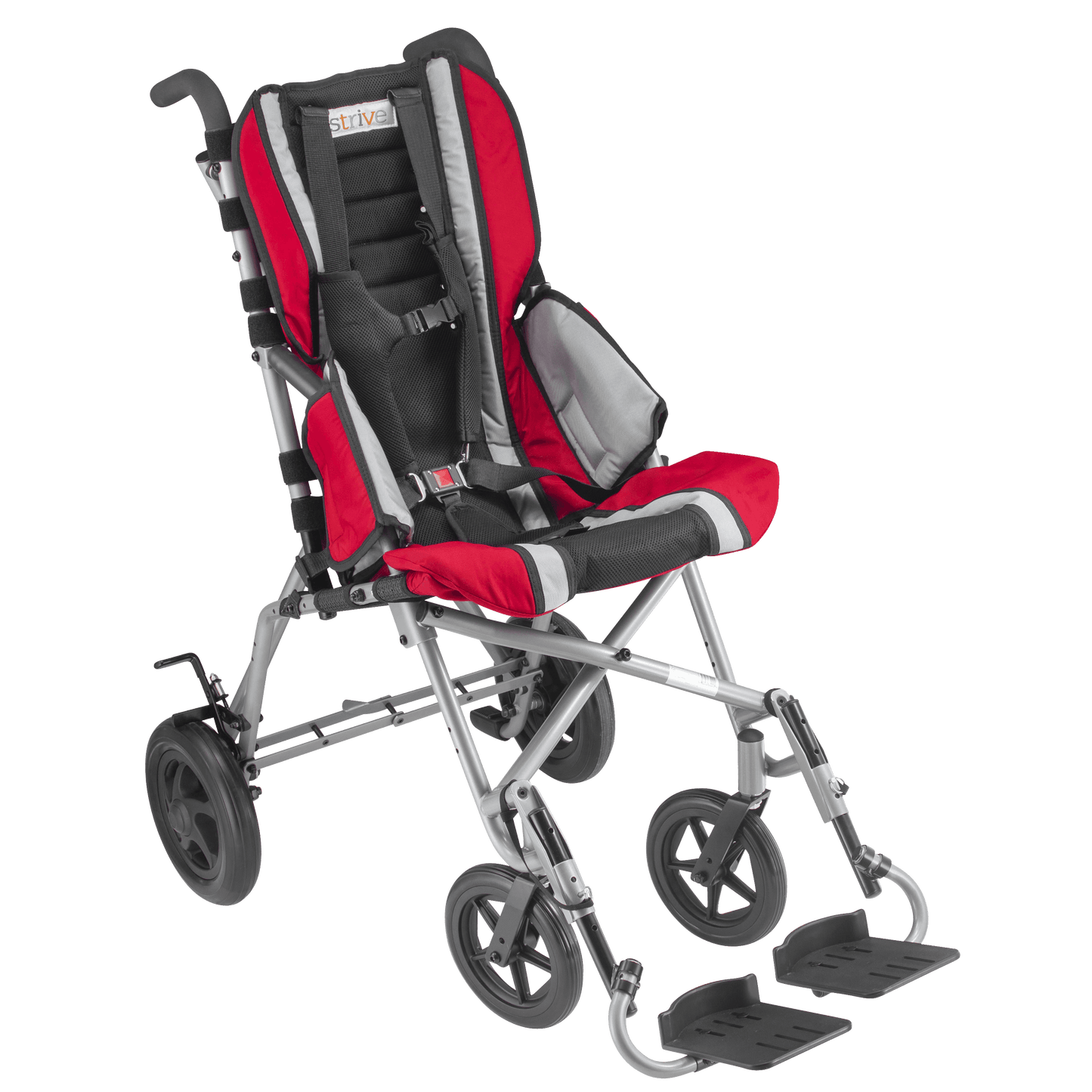 Headrest Extension 12" Red for Strive Mobility Pediatric Stroller
