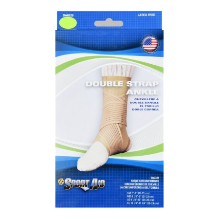 Ankle Support Sport Aid Hook and Loop Strap Closure Foot