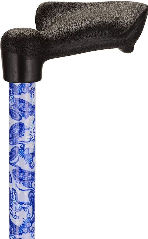 Cane With Palm Handle For Left and Right Hand