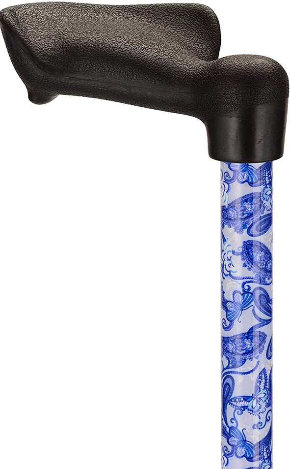 Cane With Palm Handle For Left and Right Hand