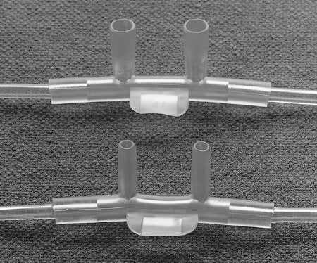 Nasal Cannula AirLife Adult Curved Prong / Flared Tip 7 Foot O2 Line