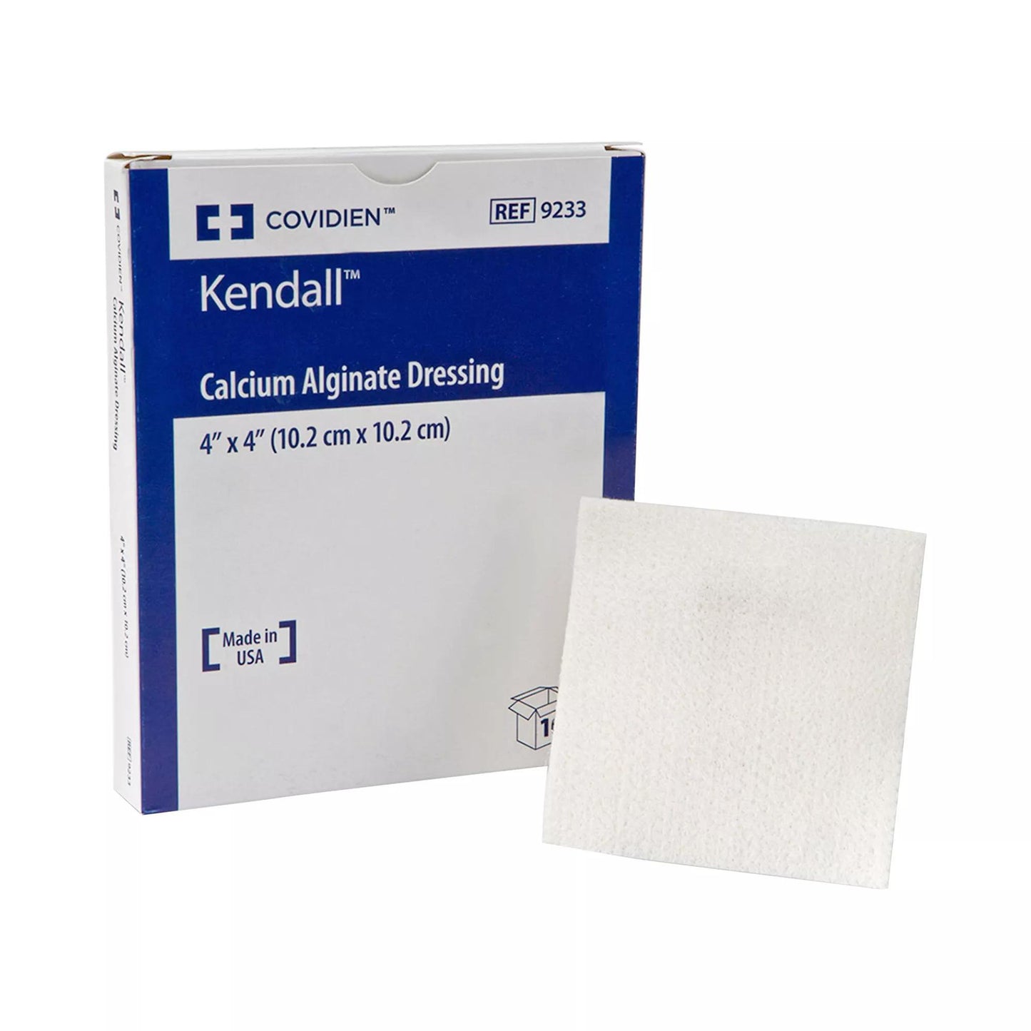 Kendall Calcium Alginate Dressing 4 x 8 Inch Sterile Rectangle Wound Dressing