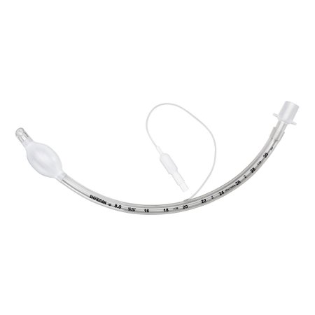 Cuffed Endotracheal Tube Sheridan CF 221 mm Length Curved 4.5 mm Pediatric Murphy Eye