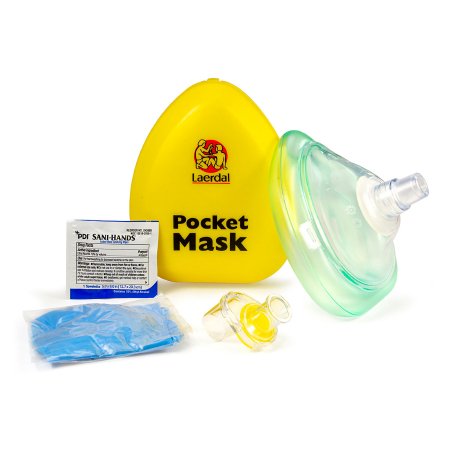 CPR Resuscitation Mask Kit Laerdal Pocket Mask