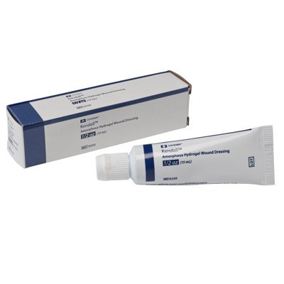 Hydrogel Wound Dressing Kendall 3 oz Amorphous Gel Non-Sterile Moist Wound Healing Tube