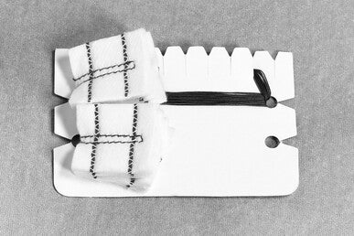 Teleflex Gardlok Medical Surgical Neuro Sponge 3/4 x 3/4 Inch X-Ray Detectable Sterile Cotton Pattie