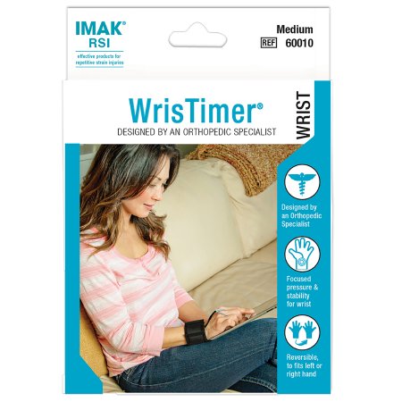 Wrist Support IMAK RSI WrisTimer Daytime Elastic Left or Right Hand Black