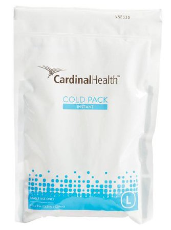 Instant Cold Pack Cardinal Health General Purpose 6 X 9 Inch Plastic / Ammonium Nitrate / Water Disposable