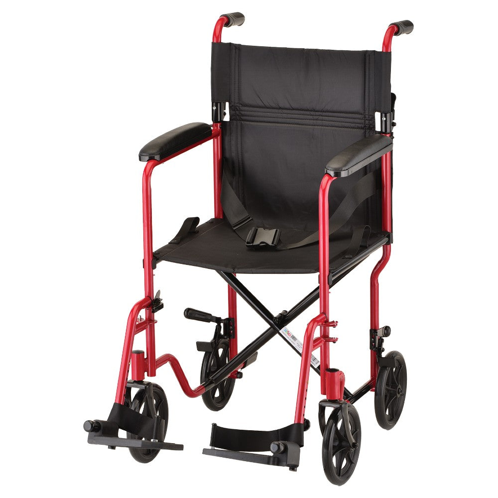 Transport Chair - 19" With Swing Away Footrests
