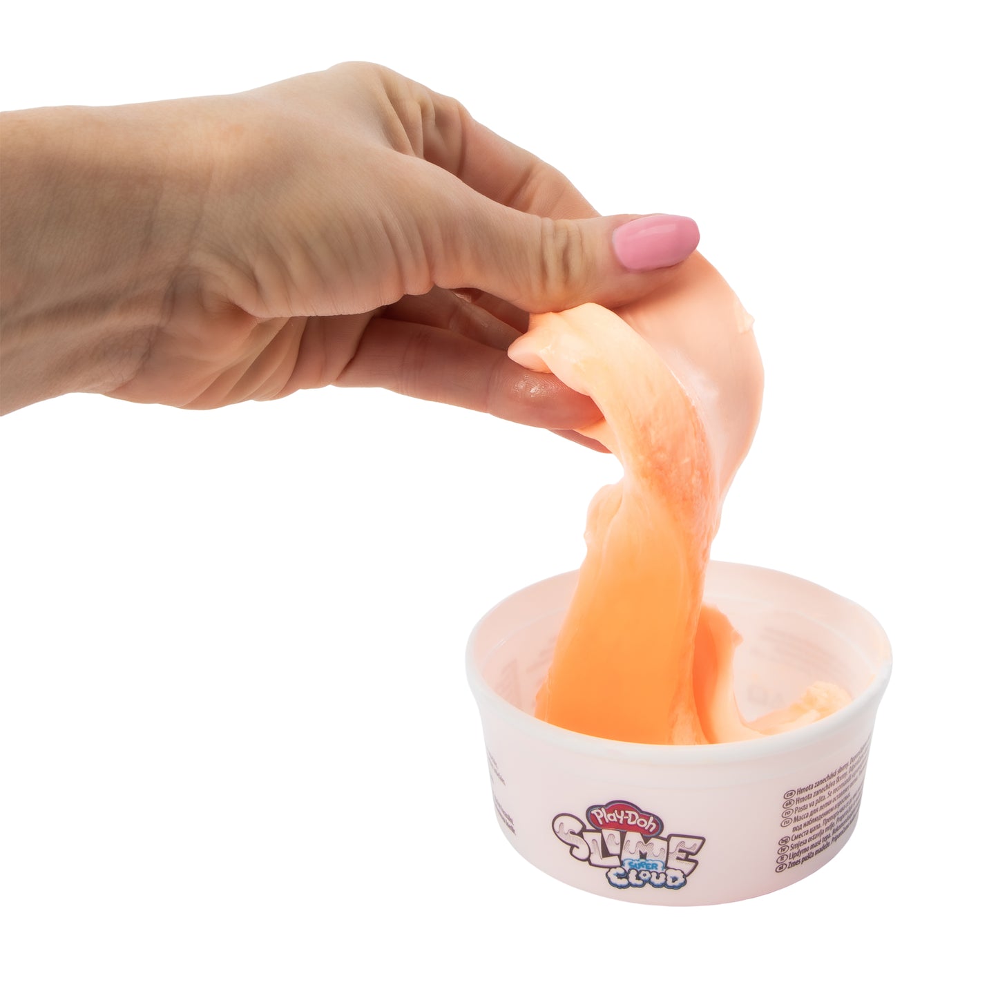 Play-Doh Super Cloud Slime Single Can 4oz – Fluffy Sensory Slime for Kids