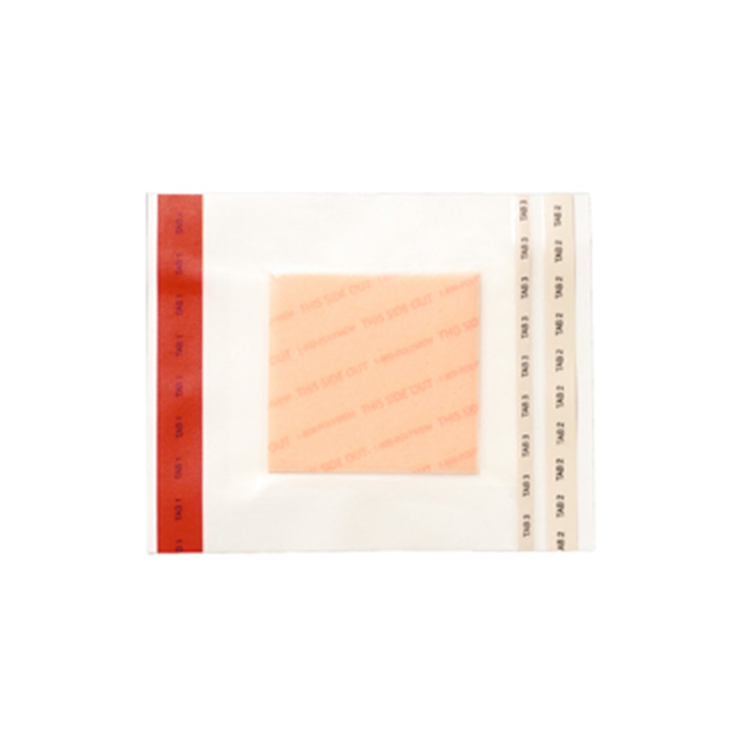 PolyMem Max Foam Dressing 5-1/4 x 5-1/4 Inch With Border Adhesive Sterile Square