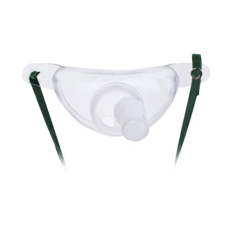 Tracheostomy Mask Collar Style Adult One Size Fits Most Adjustable Head Strap