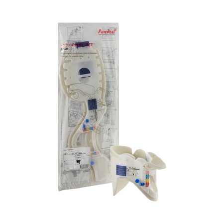 Extrication Cervical Collar Ambu Perfit ACE Preformed Adult One Size Fits Most One-Piece / Trachea Opening Adjustable Height Adjustable Neck Circumference