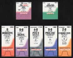 Sutures with Needles