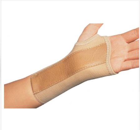 Wrist Brace ProCare Low Profile / Contoured / Wraparound Aluminum / Cotton / Elastic