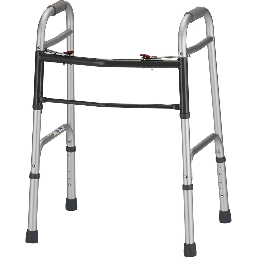 Folding Walker 2 Button Standard Adult