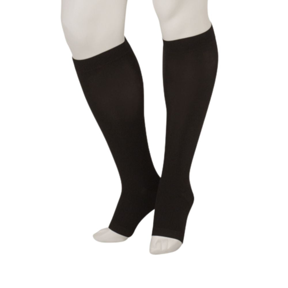 Juzo Basic Compression Stockings Knee High 30-40 mmHg Open Toe Short