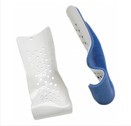 Colles' Wrist Splint ProCare Padded Aluminum / Foam Right Hand Blue / White