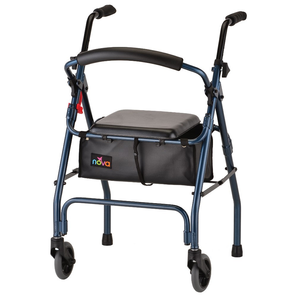 Cruiser Ii Rolling Walker - Blue