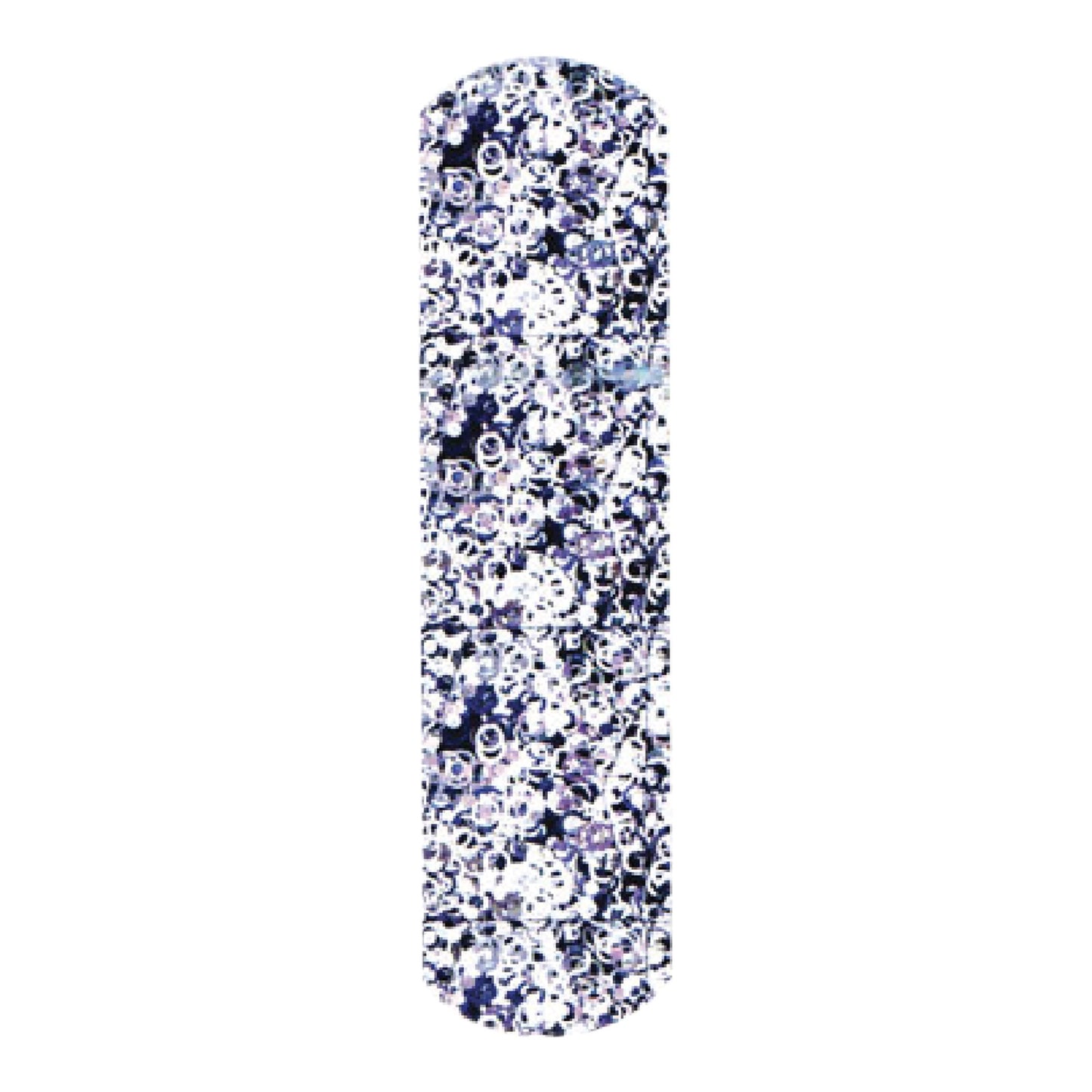 Stat Strip Plastic Adhesive Strip 3/4 x 3 Inch Sterile – Kid Design Glitter Stars and Stripes