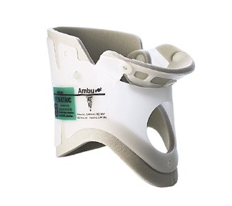 Extrication Cervical Collar Ambu Perfit Preformed Pediatric Size 2 One-Piece / Trachea Opening 3 Inch Height Adjustable Neck Circumference