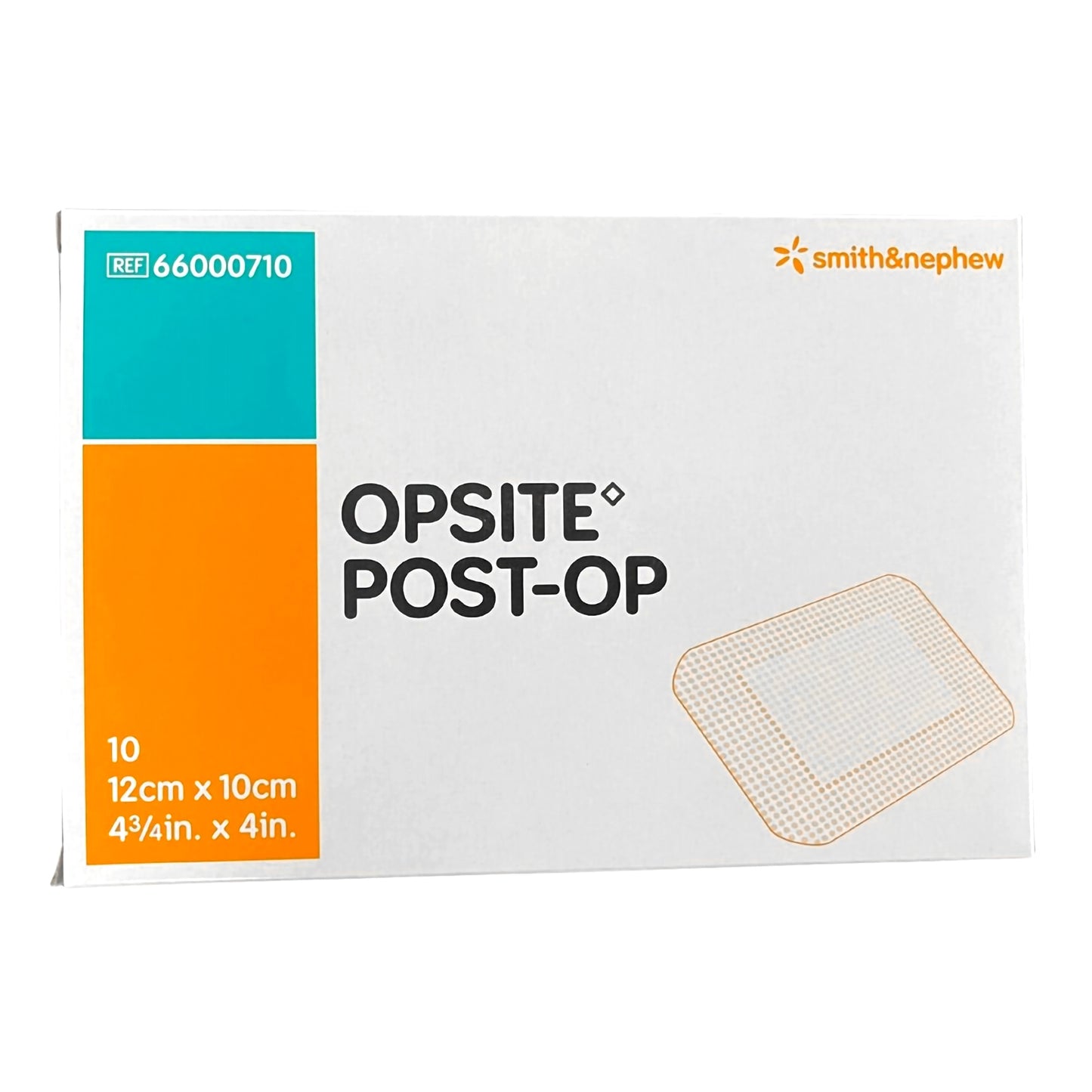 OpSite Post Op Transparent Film Dressing with Pad 4 x 4.75 Inch – 3 Tab Delivery Sterile
