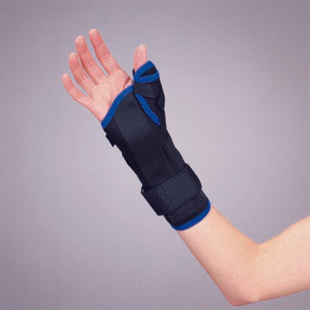Wrist / Thumb Brace Premium Low Profile Tietex Left Hand Black