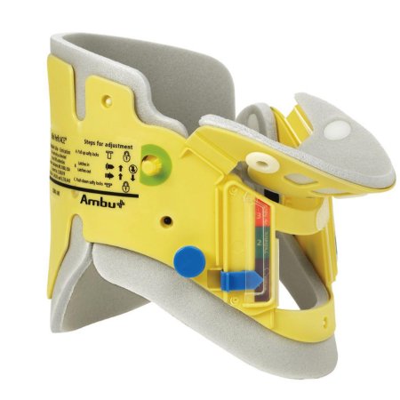 Extrication Cervical Collar Ambu Mini Perfit ACE Preformed Pediatric One Size Fits Most One-Piece / Trachea Opening Adjustable Height Adjustable Neck Circumference