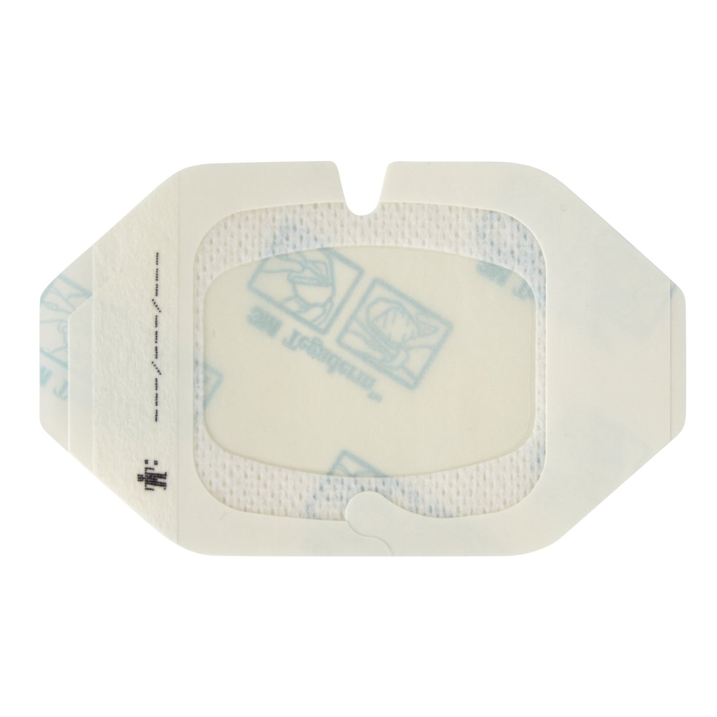3M Tegaderm Transparent Film Dressing 2-3/8 x 2-3/4 Inch Sterile Frame Style Dressing