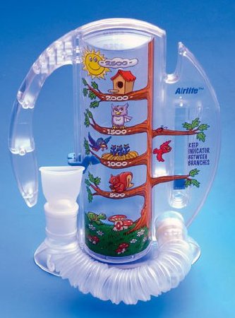 Incentive Spirometer AirLife Pediatric 2500 mL