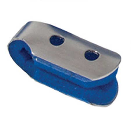 Finger Cot Splint One Size Fits Most Without Fastening Finger Blue / Silver