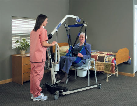 Stand Assist Sling 2 Point Cradle Without Head Support Chainless Large 350 lbs. Weight Capacity