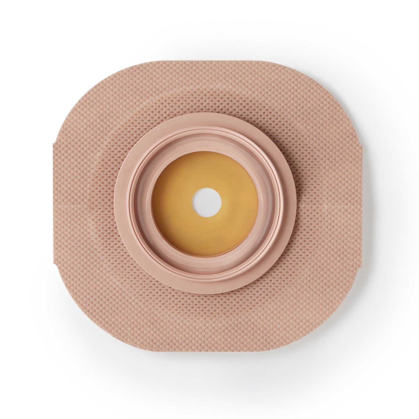 Ostomy Barrier FlexWear Trim to Fit, Standard Wear Adhesive Tape Flange Red Code System Hydrocolloid Up to 1-½ Inch Opening