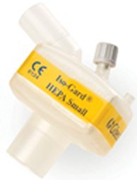 Heat and Moisture Exchanger with Filter Iso-Guard 26.24 mg H₂O/L @ VT 250 mL 2.3 cm H₂O @ 30 LPM
