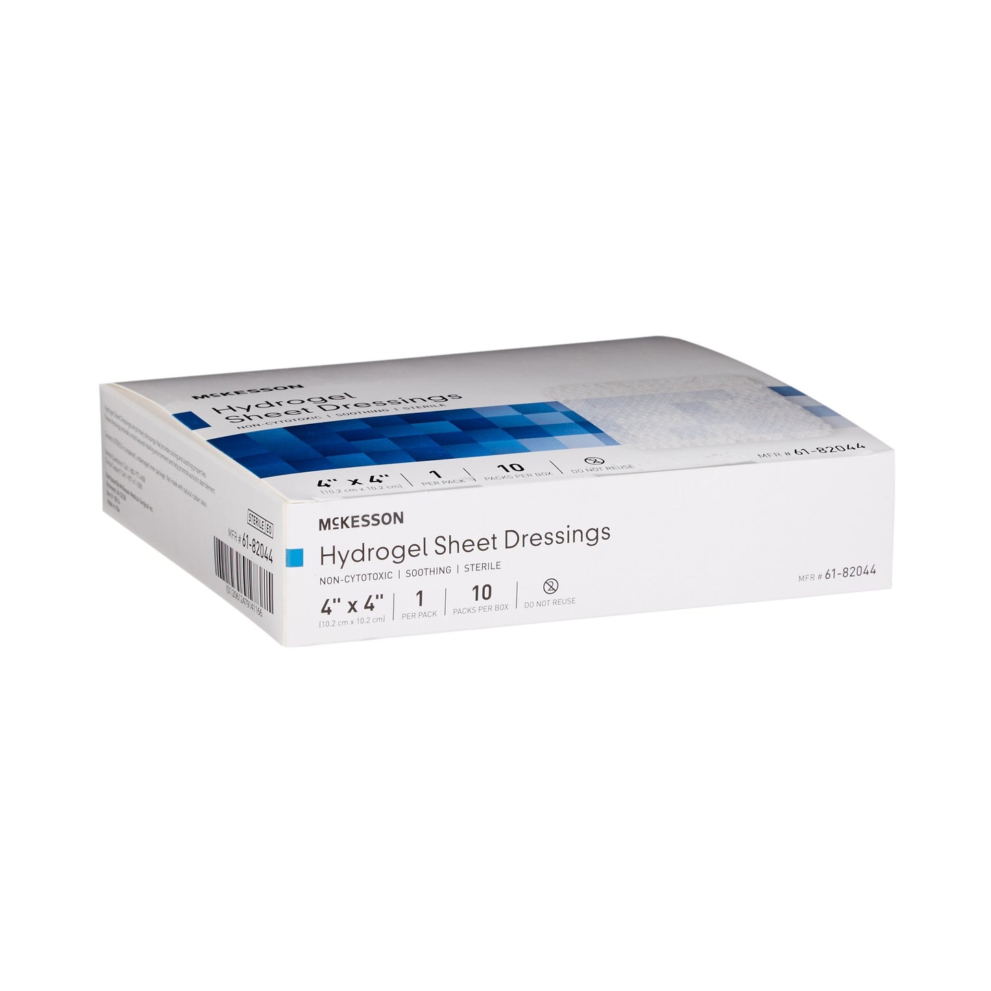 McKesson Hydrogel Sheet Wound Dressing Sterile (4 x 4 Inch)