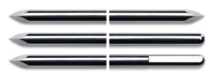 Orthopedic Pin Key Surgical Steinmann Pin Single Trocar Point NonSterile Stainless Steel 3.5 mm X 9 Inch