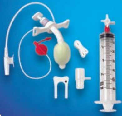 Cuffed Tracheostomy Tube with Talk AttacRespiratory, HME nt Bivona Fome-Cuf Disposable IC Size 9.0 Adult