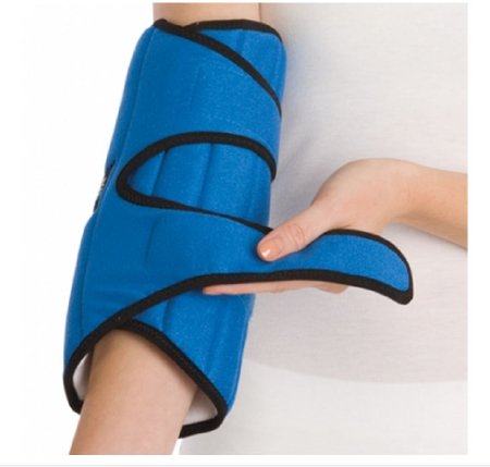 Elbow Splint PROCARE IMAK One Size Fits Most Adjustable Straps Up to 11 Inch Circumference Blue