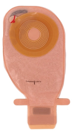 Ostomy Pouch Assura EasiClose One-Piece System 10-¼ Inch Length, Midi Convex Light, Trim to Fit 5/8 to 1-5/16 Inch Stoma Drainable