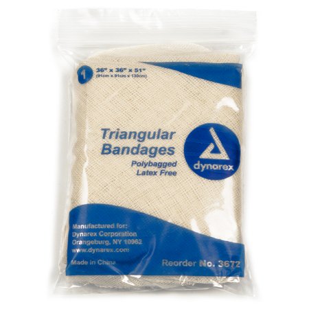 Triangular Bandage / Arm Sling dynarex Safety Pin