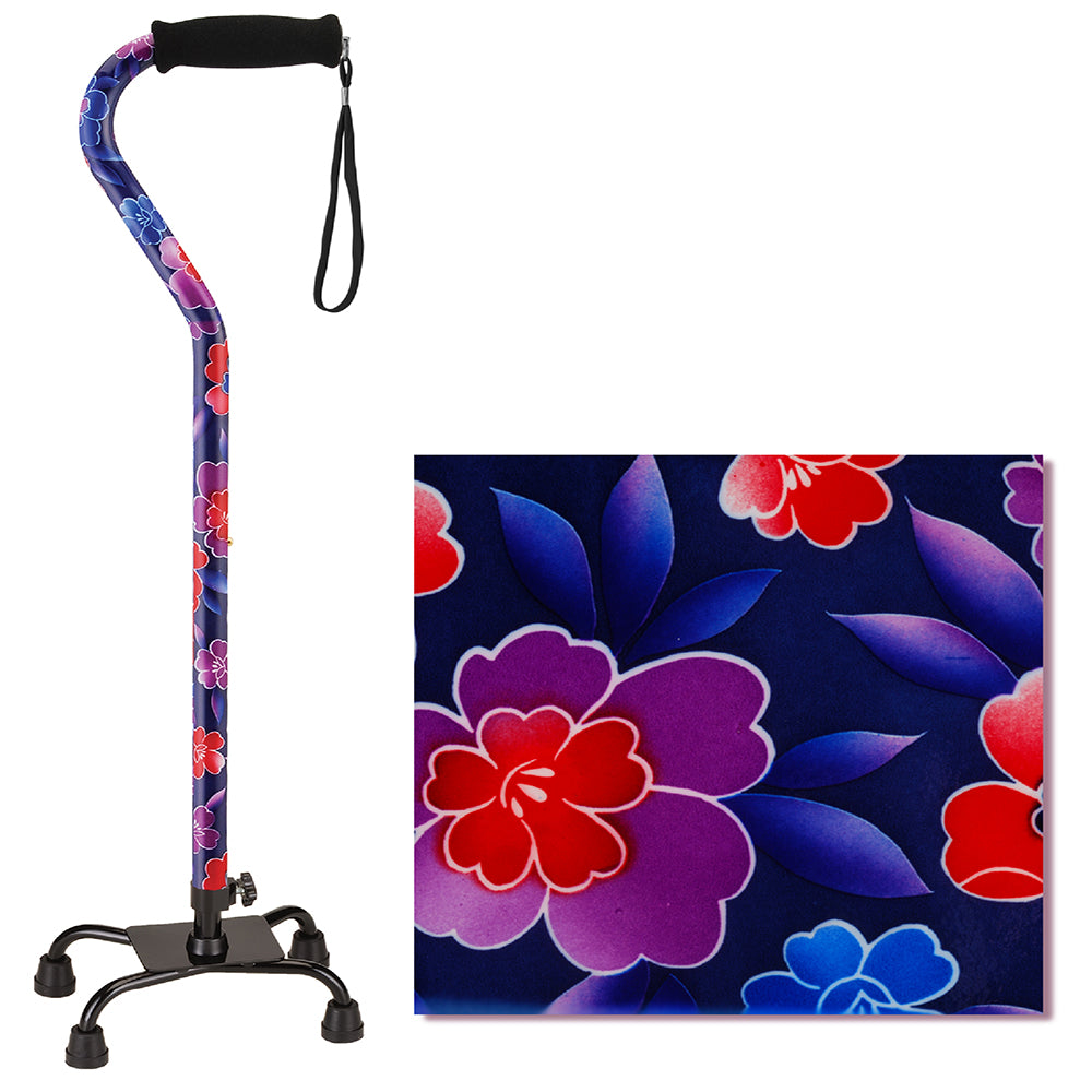Euro Quad Cane Small Base