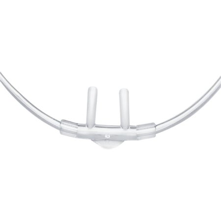 Nasal Cannula Hudson RCI Adult Curved Prong / NonFlared Tip Without Tubing