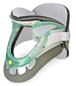 Rigid Cervical Collar Aspen Vista Preformed Adult One Size Fits Most Two-Piece / Trachea Opening Adjustable Height Adjustable Neck Circumference