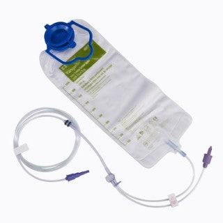 Kangaroo Joey 1000 mL Enteral Feeding Pump Spike Bag Set Nonsterile
