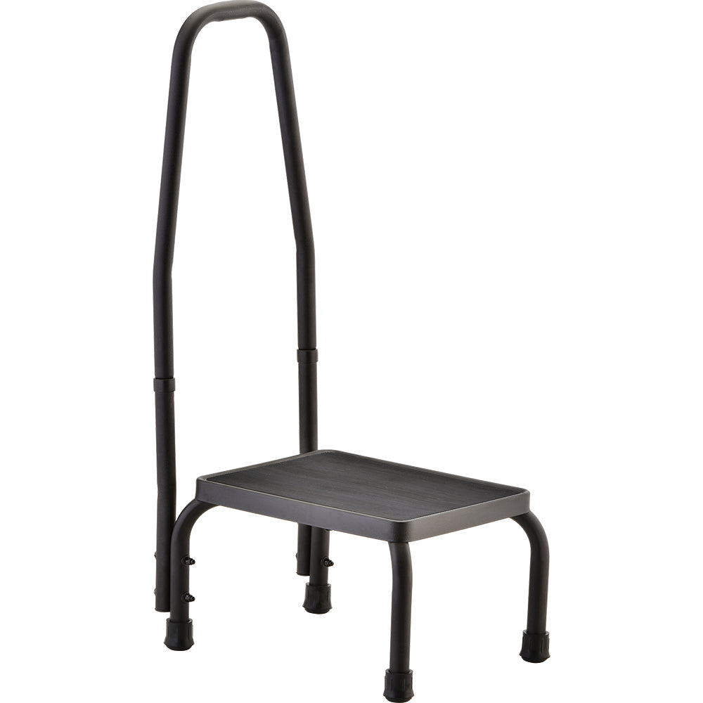 Step Stool With and Without Hand Rail